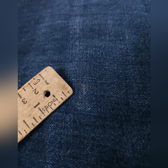 Abercrombie Dark Wash Classic Straight Blue Denim Jeans 33x26 - Picture 10 of 15